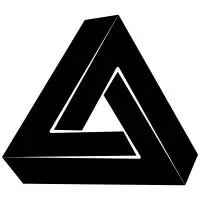 Penrose triangle — impossible object